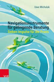 Buchcover: Navigationselemente für gelingende Beratung. Sieben Impulse für die Praxis.